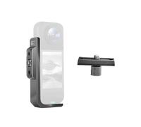 Magnetic Foldable Mount Adapter for Insta360 X5 Aluminum Alloy L-shaped Horizontal Vertical Quick Release Mounting Points One-Click Installation Accessories