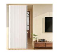 Magnetic Folding Door for Bedroom, Waterproof Trackless Curtain, No Drill Mount for Kitchen and Bathroom Area(Style 1,220x200cm)