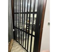 Magnetic Folding Door System for Laundry, Bathroom, Kitchen, Room Divider, Sliding Track Accordion Panel
