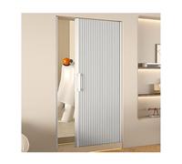 Magnetic Folding Door, Trackless Room Divider Curtain, Drill-Free Installation, for Bathroom, Kitchen, and Small Spaces(Style 3,220x200cm)