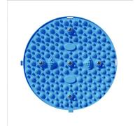 Magnetic Foot Massage Board, Double-Layer Anti-Collapse Acupressure Board, Foot acupoint Magnet Stimulator, Home deep-Level Massage mat, Relieving Pain and Balancing Training (Blue,55 * 55cm)