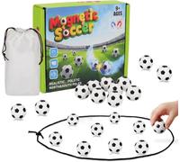 Magnetic Football Chess Game Set with String & 20 Football-Shaped Stones