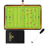 Magnetic Football Tactics Board, Portable Football Tactics Board Magnetic, Practical Strategy Panel with Magnets & Marker, Football Coaching Equipment for Training & Match Analysis