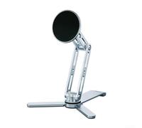 Magnetic For Phone Tripod with 2in1 Adjustable Stand and 360 Degree Rotation, Compatible with SmartFor Phones and Tablets Including Case Devices