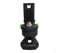 Magnetic for Spirit Level Mount 360° Swivel Holder for Wall Layouts with Height Knob - Dual Thread Compatible 1/4 5/8 Inch ABS Black(A)
