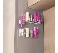 Magnetic for Stanley Cup Holder for Refrigerator, Heavy Duty Tumbler Holder for Cups, Wall Mount or Fridge Organizer,Space Saving Water Bottle Rack for 30oz 40oz Tumblers, Kitchen and Cabinet Storage