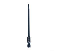 Magnetic For Torx Screwdriver Bits Set 100mm Long, T7-T40 Star Drive Bit 1/4 Inch Hex Shank for Electric Drill, blues Alloy Steel Anti-Slip Extended Tip(for t10)
