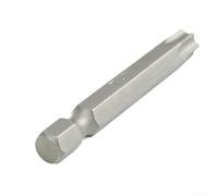 Magnetic For Torx Screwdriver Bits Set 12 Pieces with 50mm Length and 1/4 inch Hex Shank Fits Electric and Handheld Screwdrivers Alloy Steel T40