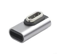Magnetic for usb-c Adapter for AI Glasses Charging Station Magnetic(Silver)