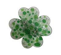 Magnetic Four Leaf Clover Barrette - Powerful Non-slip Clip | 2-in-1 Seamless Design For Daily Hairstyles | Gentle For Hair Types | No Marks, Easy To Use