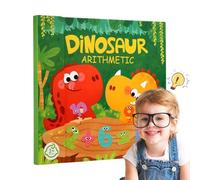 Magnetic Fraction Calculation Demonstration Book - Early Childhood Learning & Discovery Toy - Fun Maths Games, For & Girls On Holidays And Birthdays Home Indoor School And Class