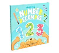 Magnetic Fraction Demonstration Book,Math Learning Puzzle Toy | Children's Magnetic Fraction | for Homeschool Elementary School Travel Teaching Classroom