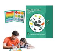 Magnetic Fraction Tiles, Educational Puzzle with Magnetic Fraction,Fraction Manipulators Circles Tiles | Interactive Fraction Manipulators, Magnetic School Supplies for Student