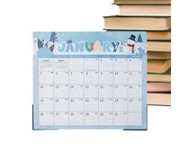 Magnetic Fridge Calendar 2026-2027, Commitment Planner, Monthly Magnetic Fridge Calendars, for Home Study Room Office School Classroom Family Whiteboard Organization Fac