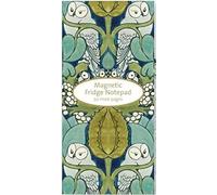 Magnetic Fridge Notepad Owl Textile Design, Lined Writing Paper V&A Collection