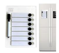 Magnetic Fridge Shopping List | Erasable Waterproof Magnetic Supplies with Pen - Routine Organizer for - for Organization Household Tasks and Messages