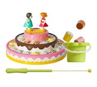 Magnetic Game, Electric Magnetic Rotating Musical Cake Toys | Board Game | Practical Recognition, Parent-Child Interaction, Preschool Class