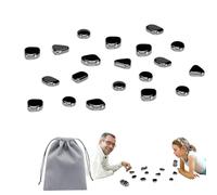 Magnetic Game Set Battle Chess with Battle Effect, Attract Each Other Magnetic Chesss for Kids and Adults, Magnet Chesss Game, Black Magnet ChesGames, Party Supplies for Family Gathering and Travel