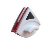 Magnetic Glass Cleaner, For 3-10mm Single-pane Windows, With Replacement Sponge And Safety Rope, Suitable For Windows(Red,3-8mm)