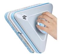 Magnetic Glass Cleaner, Magnetic Three-Layer Glass Cleaner, for 5-30Mm Double Glazing Window Super Surface Cleaning Brush Wiper Tool