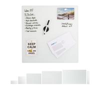 Magnetic glass dry erase board Whiteboard with Magnets Easy Clean Removable