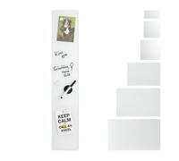 Magnetic glass dry erase board Whiteboard with Magnets Easy Clean Removable