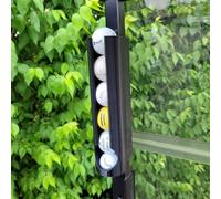 Magnetic Golf Ball Holder for Golf Trolleys - Strong Neodymium Magnets | Cart/Buggy Mount Ball Dispenser | Holds 6 Golf Balls