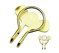 Magnetic Golf Hat Clip with Handy Ball Marker for Quick Pull | The court, stylish golf training accessory, perfect for beginners, players, enthusiasts and the practice area