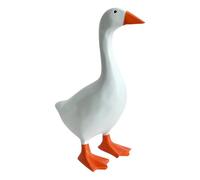 Magnetic Goose Key Holder Cute Duck Statue Key Hanger Office Desk Decor (Duck)
