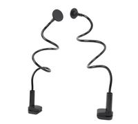 Magnetic Goose Neck Phone Holder Mount, Adjustable Flexible Lazy Arm, 360° Rotation, Metal Desktop Cell Phone Stand for Home Office, Compatible with IOS 15 14 13 12
