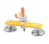 Magnetic Ground Clamp - Heavy Duty Bracket, Welding Accessories, Metal Positioning Bracket, Table Clamp With Base | For Workshop Welding (Manufacturing, Assembly, Repair) Ameli-Welding