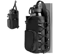 Magnetic Gym Bag for Men and Women, Magnetic Water Bottle Holder for Gym, Small Gym Bag, Gym Gifts for Women and Men, Black, 60 oz, Modern