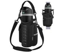 Magnetic Gym Bag for Ninja BC151BK Blast/Ninja Blast Max Portable Blender，Carrier Holder for Personal Blender with 14 Magnets & Detachable and Adjustable Shoulder Strap(Pouch Only)-Black