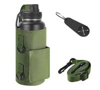 Magnetic Gym Bag, Non-Slip Sling Bag, Portable Bottle Holder, Sturdy Polyester, Lightweight Design, Great for Men and Women's Gym Accessories, 20.5 x 10 cm, green, Se référer au descriptif, Refer to