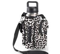 Magnetic Gym Bottle Pouch, Sling Bag for Company, 28x15x10 Inches Adorable Water Bottle Organizer Pouch with Strap & Phone Pockets for Travel, Work and Sports