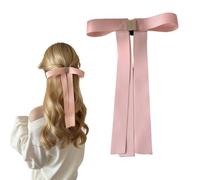 Magnetic Hair Clip,Magnetic Hair Bow No-Slip,Strong Hold Seamless 2-in-1 Design for Busy Mornings & Stylish All-Day Hairstyles for Women & Girls (Light Pink)