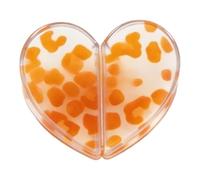 Magnetic Hair Clips - Heart-Shaped No-Slip Pins | Chrome Metal with Powerful Neodymium Core & On Action for Women, Girls, Travel and Indoor