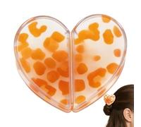 Magnetic Hair Clips - Heart-Shaped Pins, No Slip Styling Clip with Strong Hold, Magnetic Hairs Clips with Durable Material, Hair Accessory, Beauty Gadget for Women Girls Travel Indoor Outdoor School