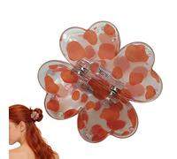 Magnetic Hair Clips - Zero Damage Fine Hair Support, Aesthetic Leaf Patterned Pin, 2.56 Inch Lightweight Body + High Tension Magnet Seal, Recycled Polymer Finish - For Mother & Teen Gifting