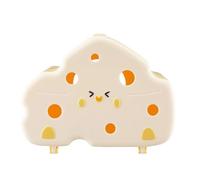 Magnetic Hamster Hat - Cute Cheese Shaped Hamster House Semi-Open Visible Gerbil Habitat Hamster Cage Accessories Small Animal Shelter Toys for Hamster Gerbil Living Room