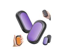 Magnetic Hand Warmers Rechargeable 2Pack,Electric Handwarmers Reusable USB Hand Warmer,Ultra-Thin Portable Pocket Warmer,3-speed Heating,Up to 8 hrs,Great Warm Gift for Men Women Outdoor Camping Golf