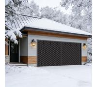 Magnetic Hands-Free Garage Door Screen for Winter, Garage Door Insulation Curtain Made of Oxford Cloth, 240 275 290 300 400 cm Thermal Insulated Garage Cover Curtain(240 x 280 cm)