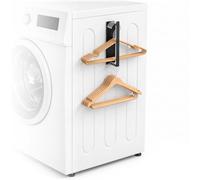 Magnetic Hanger Organizer for Washing Machine and Laundry Room, Stackable Hanger Storage Rack