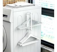 Magnetic Hanger Organizer - Hanger Storage Rack for Washing Machine & Closet Laundry Room