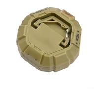 Magnetic Hanging Buckle for Magnet Outdoor Gear Camping Hook Abs 25 Body Having N35 Galvanized - Dual-Sided Sawtooth. Strong Threaded Insert for Lights Usage - Black 65x62. 5x32mm 0