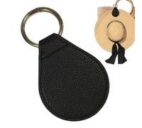 Magnetic Hat Clip - 4.33 Inches, Magnetic Leather Travel Accessories | Luggage Cowboy Hat Organizer Clip for Women, Men, Purse, Backpack, Clothing, Beach, Cruise, Fishing, Golfing, Hiking