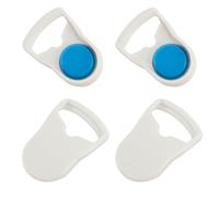 Magnetic Headgear Clips 2 Pairs Compatible with Air-Fit N20 F20 F30 & Air-Touch F20 N20, Quick-Disconnect Positive Pressure Mask Magnetic Clips for F20 F30 N20 Mask Strap Clips Positive Supplies