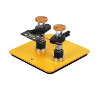 Magnetic Helping Hands Clamp Metal, Adjustable Third Hand Soldering Holder Stand For Electronics, Hobby DIY, Craft, Jewelry, PCB Repair, Precise Work, Exclusive Dual-Head Super-Stable Ultra-Grip
