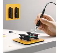 Magnetic Helping Hands Clamp Metal, Adjustable Third Hand Soldering Holder Stand For Small Electronics, Hobby DIY, Craft, Jewelry, PCB Repair Solder Aid Station