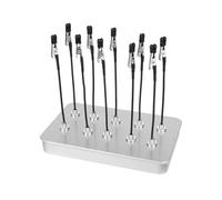 Magnetic Helping Hands for Soldering, Include 10pcs Flexible Clips Arms & 1pcs Iron Box Station, All-in-One Third Hands Tools Stand for Solder Circuit Board PCB Holder Model Painting Accessories